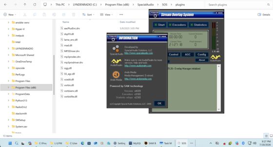 SOS — Stream Overlay System (Powered by SAM)
